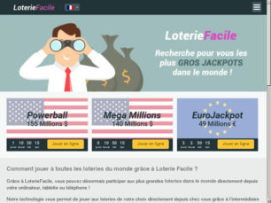 Projet Loterie Facile de Studioclick